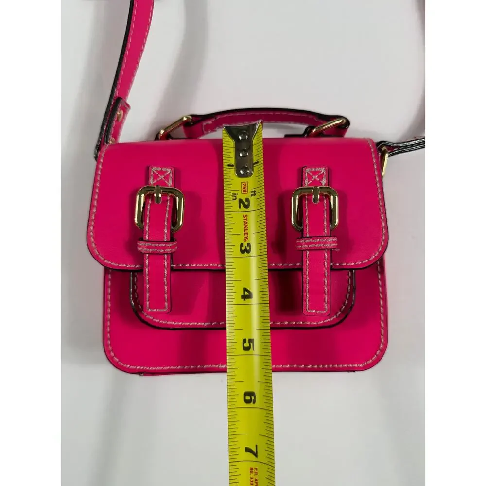 Kate Spade New York x GapKids Pink Leather Satchel Crossbody Purse Girls